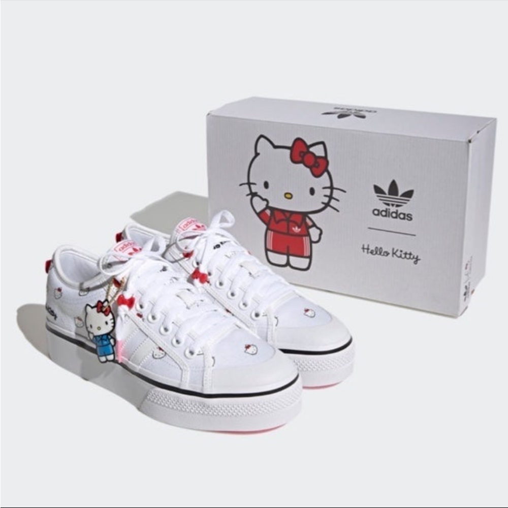Hello kitty adidas new drop! NIB